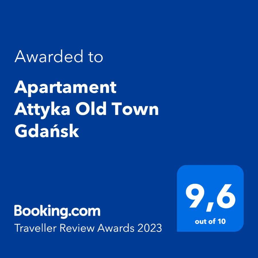 דירות Apartament Attyka Old Town גדנסק מראה חיצוני תמונה